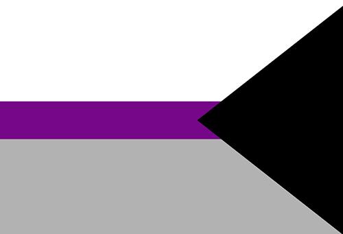 Demisexual pride flag